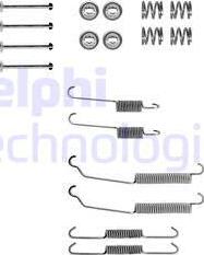 Delphi LY1102 - Accessory Kit, brake shoes onlydrive.pro