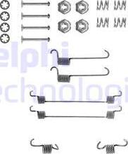 Delphi LY1110 - Accessory Kit, brake shoes onlydrive.pro