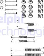 Delphi LY1180 - Lisakomplekt, Piduriklotsid onlydrive.pro