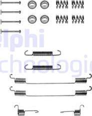 Delphi LY1122 - Accessory Kit, brake shoes onlydrive.pro