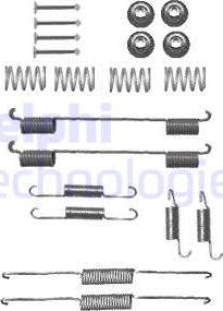 Delphi LY1345 - Accessory Kit, brake shoes onlydrive.pro