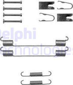 Delphi LY1369 - Accessory Kit, brake shoes onlydrive.pro