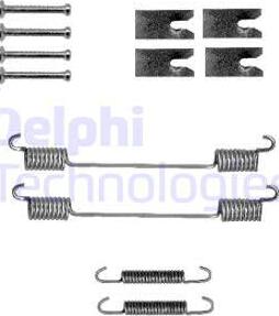 Delphi LY1327 - Accessory Kit, brake shoes onlydrive.pro