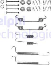 Delphi LY1241 - Accessory Kit, brake shoes onlydrive.pro