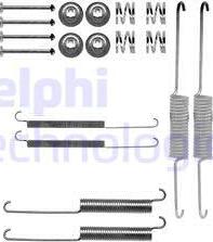 Delphi LY1233 - Accessory Kit, brake shoes onlydrive.pro