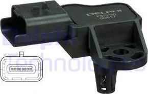 Delphi PS10190 - Air Pressure Sensor, height adaptation onlydrive.pro