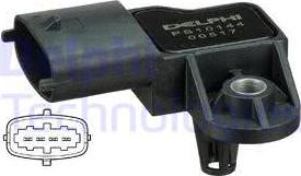 Delphi PS10144 - Sensor, intake manifold pressure onlydrive.pro