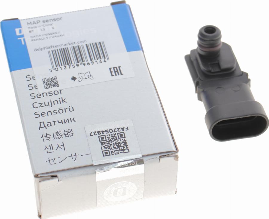Delphi PS10142 - Sensor, intake manifold pressure onlydrive.pro