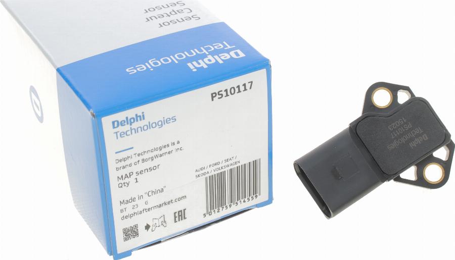 Delphi PS10117 - Air Pressure Sensor, height adaptation onlydrive.pro