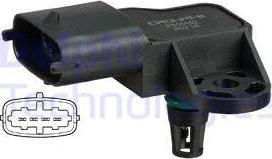 Delphi PS10182 - Sensor, intake manifold pressure onlydrive.pro