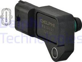 Delphi PS10121 - Sensor, intake manifold pressure onlydrive.pro