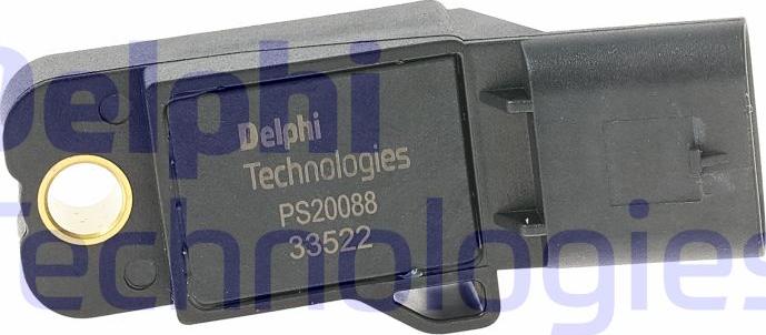 Delphi PS20088-12B1 - Датчик, давление во впускной трубе onlydrive.pro