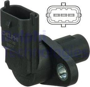 Delphi SS11149 - Sensor, camshaft position onlydrive.pro