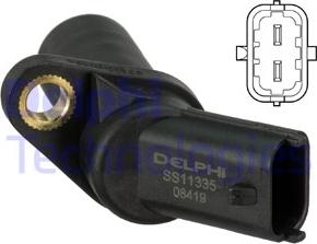 Delphi SS11335 - Sensor, crankshaft pulse onlydrive.pro