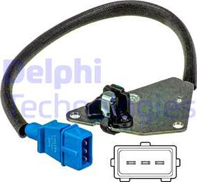 Delphi SS11205 - Sensor, camshaft position onlydrive.pro