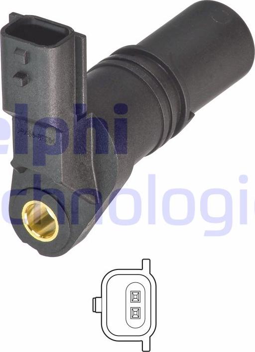 Delphi SS12303-12B1 - Sensor, crankshaft pulse onlydrive.pro