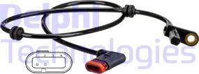 Delphi SS20543 - Sensor, wheel speed onlydrive.pro