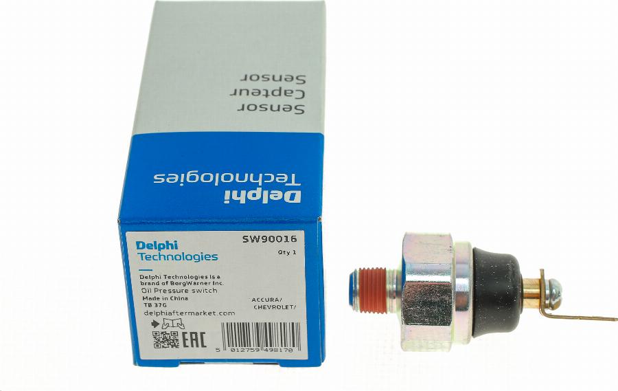 Delphi SW90016 - Датчик, давление масла onlydrive.pro