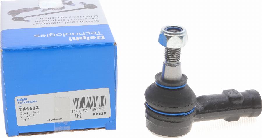 Delphi TA1592 - Tie Rod End onlydrive.pro