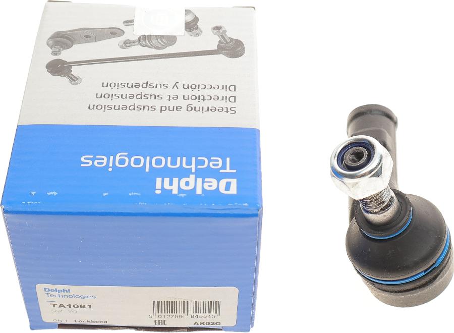 Delphi TA1081 - Tie Rod End onlydrive.pro