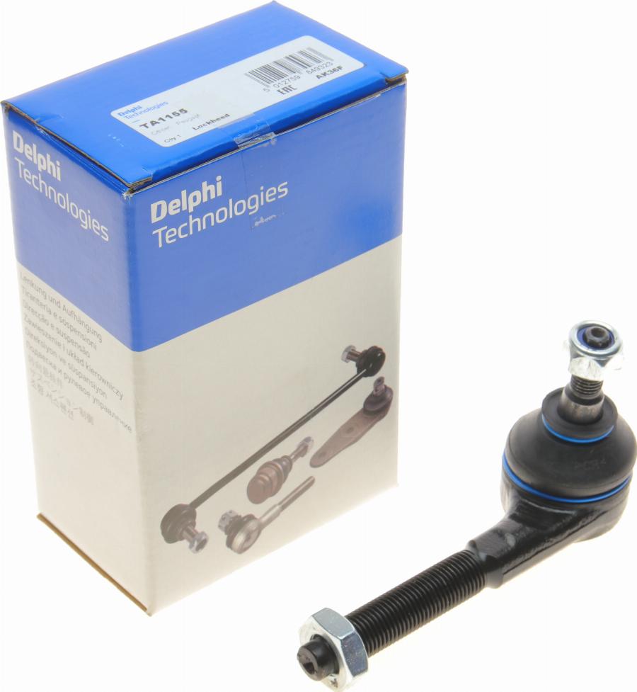 Delphi TA1155 - Tie Rod End onlydrive.pro