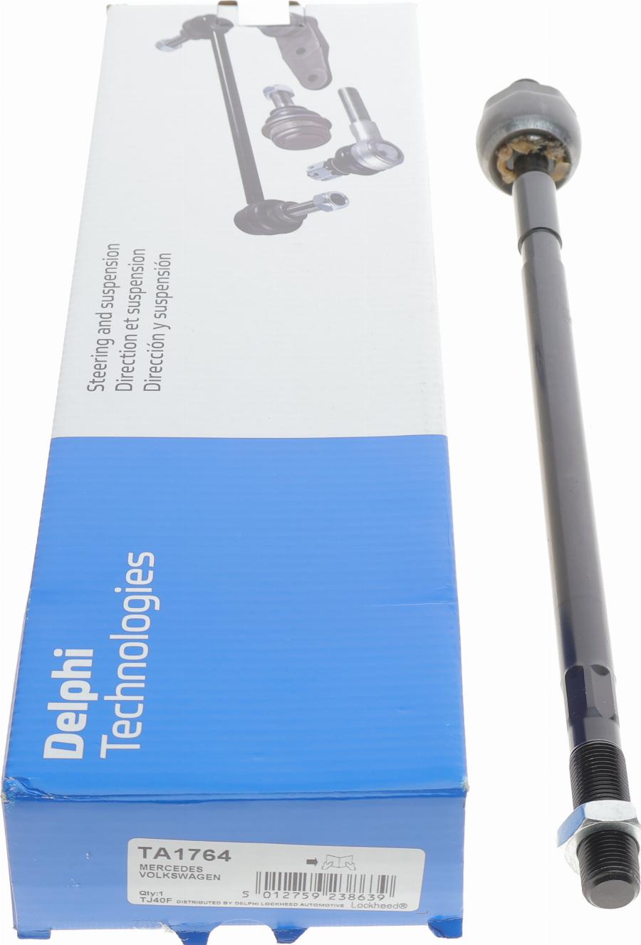 Delphi TA1764 - Inner Tie Rod, Axle Joint onlydrive.pro