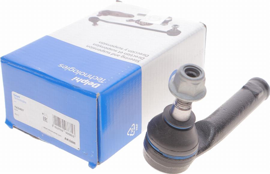 Delphi TA3457 - Tie Rod End onlydrive.pro