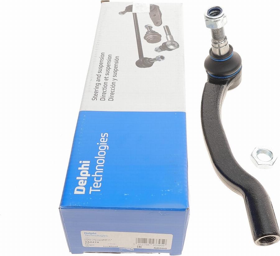 Delphi TA2474 - Tie Rod End onlydrive.pro