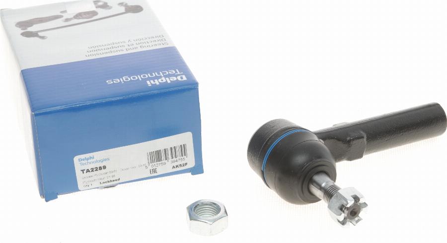 Delphi TA2289 - Tie Rod End onlydrive.pro