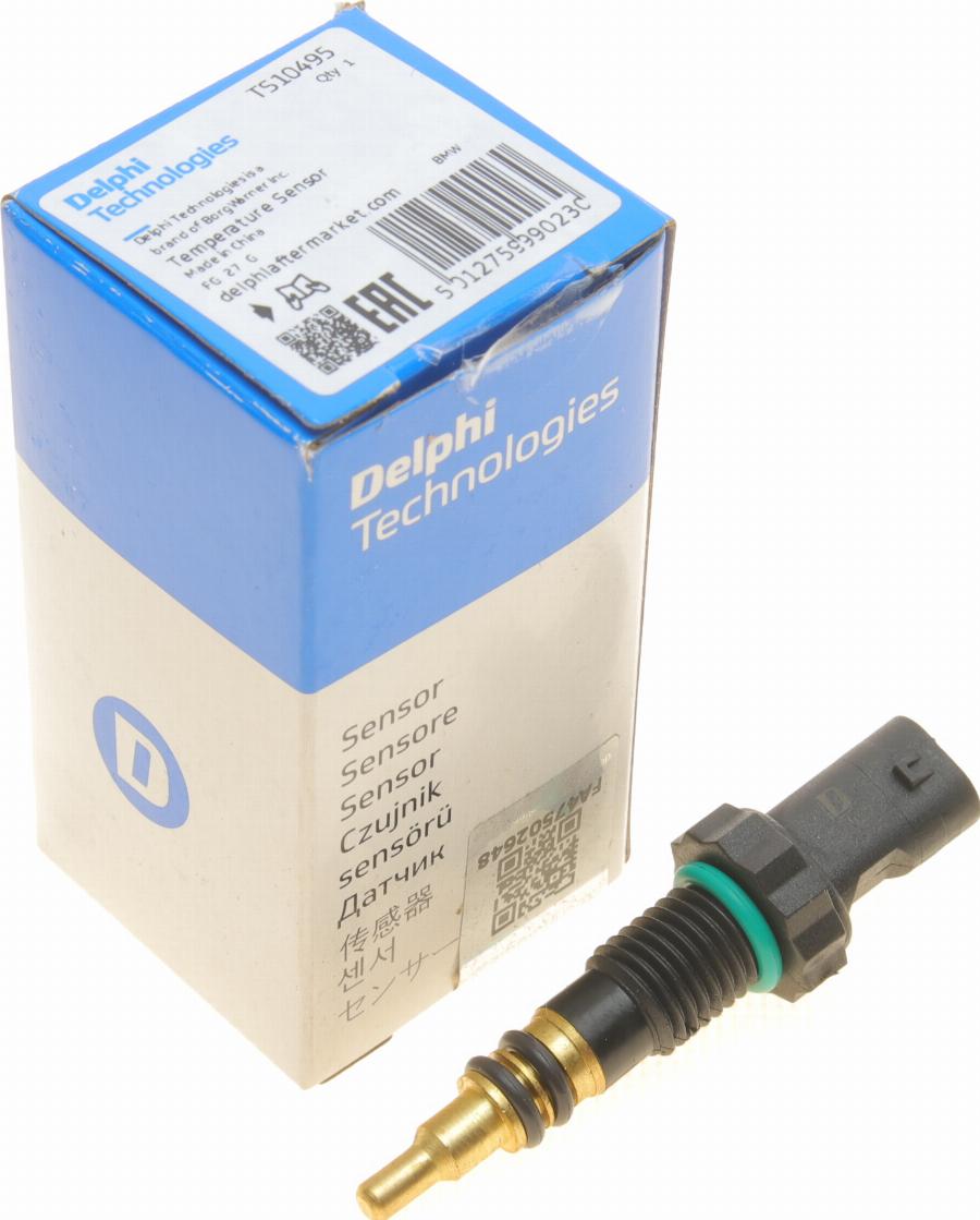 Delphi TS10495 - Датчик, температура охлаждающей жидкости onlydrive.pro