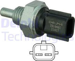 Delphi TS10461 - Датчик, температура охлаждающей жидкости onlydrive.pro