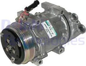 Delphi TSP0159808 - Compressor, air conditioning onlydrive.pro