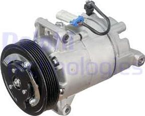 Delphi TSP0155949 - Compressor, air conditioning onlydrive.pro