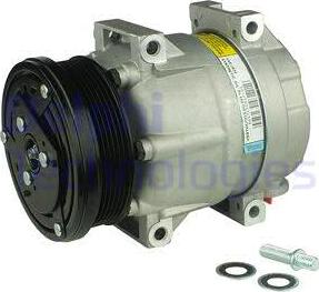 Delphi TSP0155953 - Compressor, air conditioning onlydrive.pro