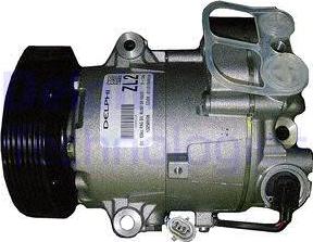 Delphi TSP0155966 - Compressor, air conditioning onlydrive.pro