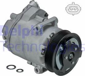Delphi TSP0155967 - Compressor, air conditioning onlydrive.pro