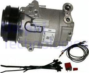Delphi TSP0155459 - Compressor, air conditioning onlydrive.pro