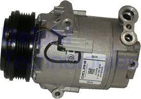 Delphi TSP0155457 - Compressor, air conditioning onlydrive.pro