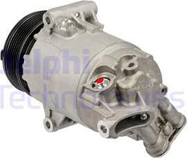 Delphi TSP0155802 - Compressor, air conditioning onlydrive.pro