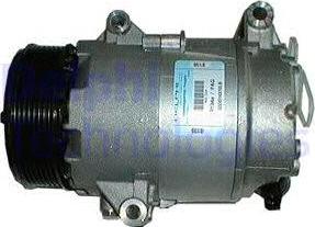 Delphi TSP0155351 - Compressor, air conditioning onlydrive.pro