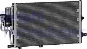 Delphi TSP0225504 - Condenser, air conditioning onlydrive.pro