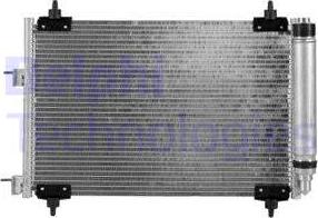 Delphi TSP0225536 - Condenser, air conditioning onlydrive.pro