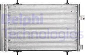 Delphi TSP0225665 - Condenser, air conditioning onlydrive.pro
