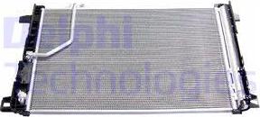 Delphi TSP0225672 - Condenser, air conditioning onlydrive.pro