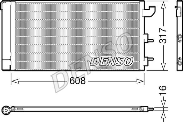 Denso DCN09144 - Kondensaator,kliimaseade onlydrive.pro