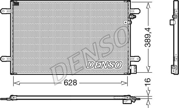 Denso DCN02037 - Kondensaator,kliimaseade onlydrive.pro