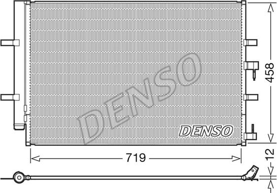 Denso DCN10036 - Kondensaator,kliimaseade onlydrive.pro