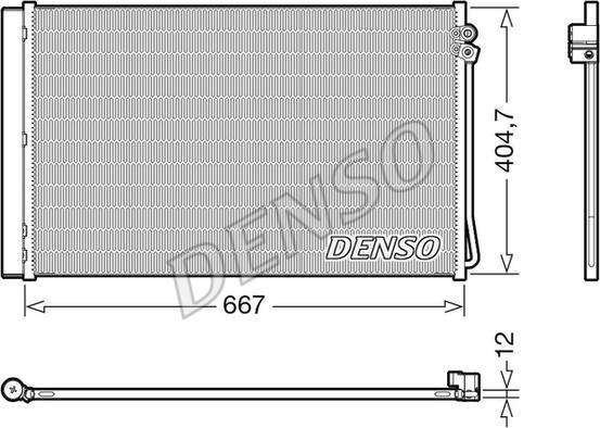 Denso DCN17062 - Kondensaator,kliimaseade onlydrive.pro