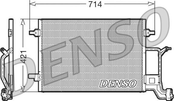 Denso DCN32019 - Kondensators, Gaisa kond. sistēma onlydrive.pro