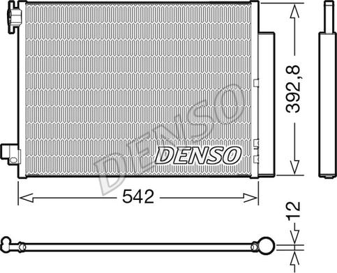 Denso DCN37004 - Kondensatorius, oro kondicionierius onlydrive.pro